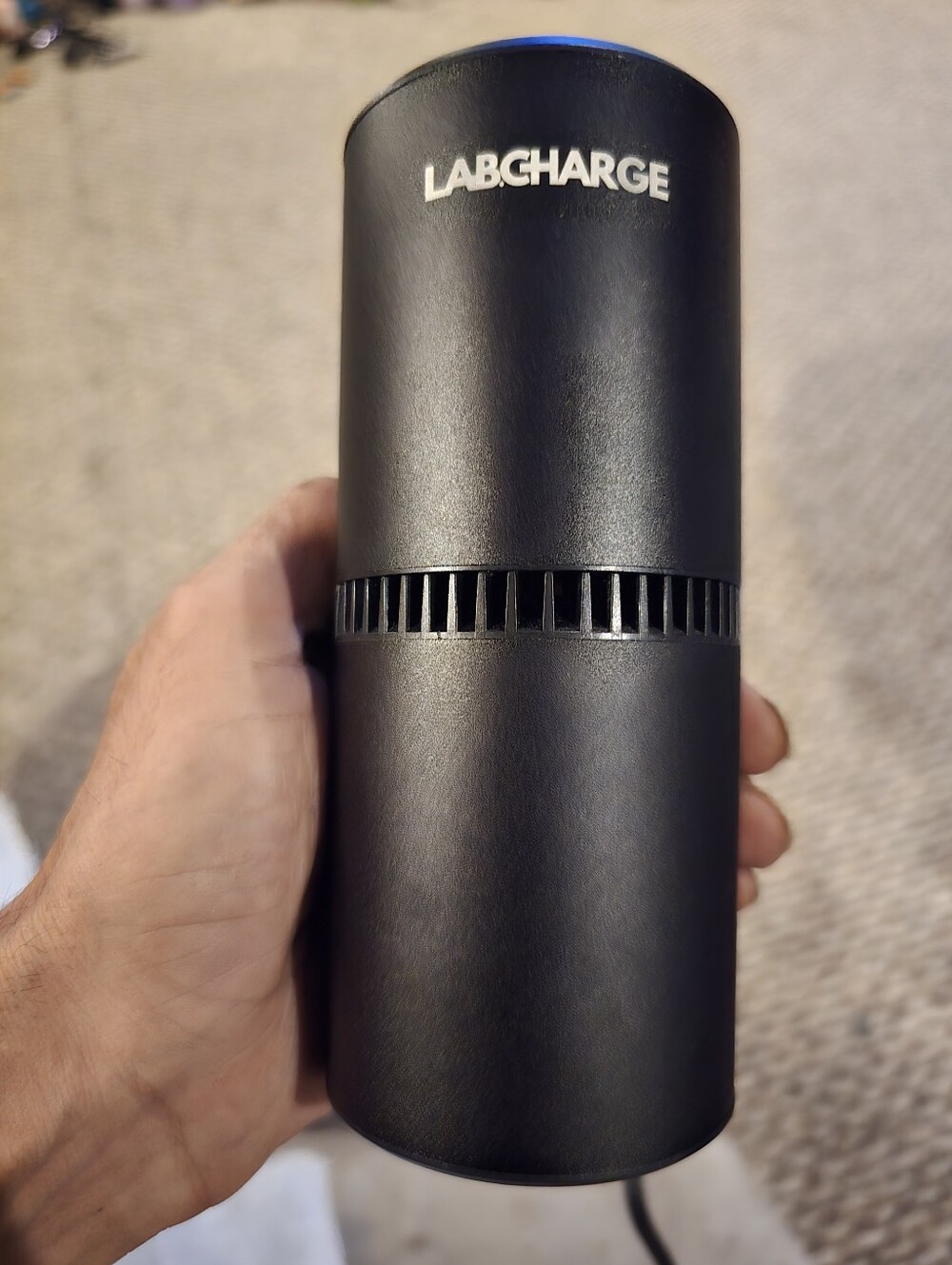 LABCHARGE Portable Black Car Air Purifier